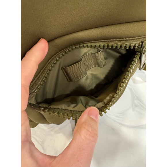 Dagne Dover DAKOTA NEOPRENE Mini BACKPACK Olive Green - Picture 9 of 15